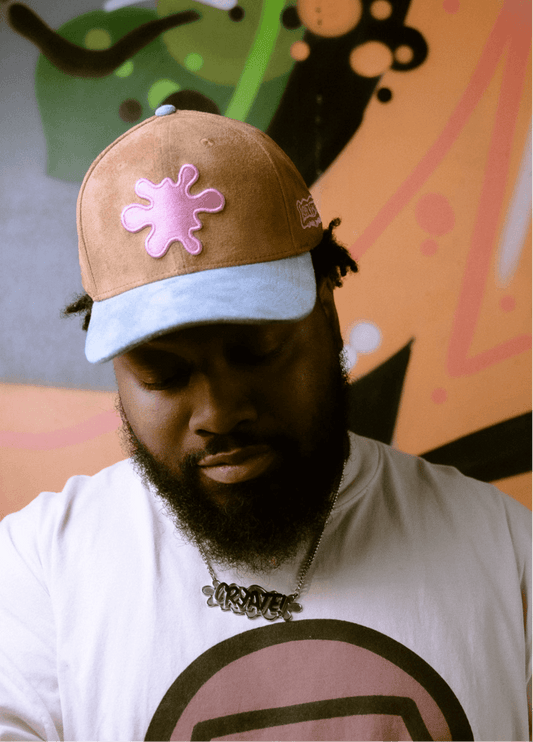 Suede Blot Cap - LoweEnd