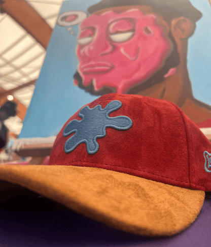 Suede Blot Cap - LoweEnd