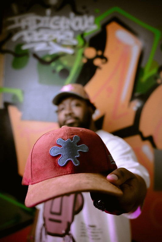 Suede Blot Cap - LoweEnd